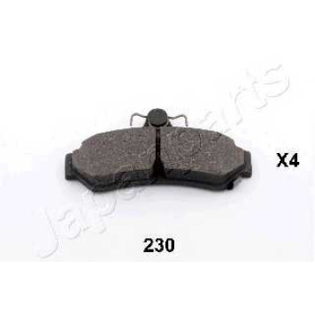 Колодки тормозные дисковые задний для TOYOTA CAMRY(AVV5#,XV5#) <b>JAPANPARTS PP-230AF</b>