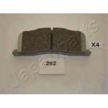 Колодки тормозные дисковые задний для TOYOTA PREVIA(TCR1#,TCR2#) <b>JAPANPARTS PP-262AF</b>