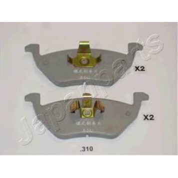 Колодки тормозные дисковые задний для MAZDA TRIBUTE(EP) <b>JAPANPARTS PP-310AF</b>