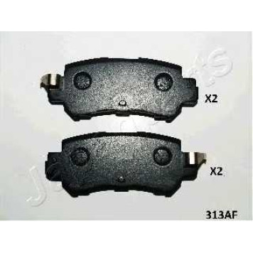 Колодки тормозные дисковые задний для MAZDA CX-5(GH,KE) <b>JAPANPARTS PP-313AF</b>