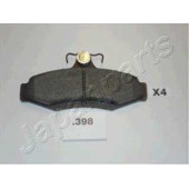 Колодки тормозные дисковые задний для DAEWOO LEGANZA(KLAV), NUBIRA(KLAJ,KLAN) <b>JAPANPARTS PP-398AF</b>
