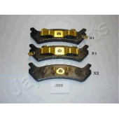 Колодки тормозные дисковые задний для HYUNDAI SONATA(EF,Y-2,Y-3) <b>JAPANPARTS PP-399AF</b>