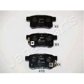 Колодки тормозные дисковые задний для HONDA ACCORD(CP,CU) <b>JAPANPARTS PP-410AF</b>