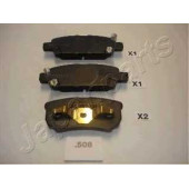 Колодки тормозные дисковые задний для JEEP COMPASS(MK49), PATRIOT(MK74) / MITSUBISHI LANCER(CS#A, CS#W, CT0, CX#A, CY/Z#A), OUTLANDER(CU#W) <b>JAPANPARTS PP-508AF</b>