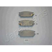 Колодки тормозные дисковые задний для MITSUBISHI SPACE(N8#W,N9#W) <b>JAPANPARTS PP-510AF</b>
