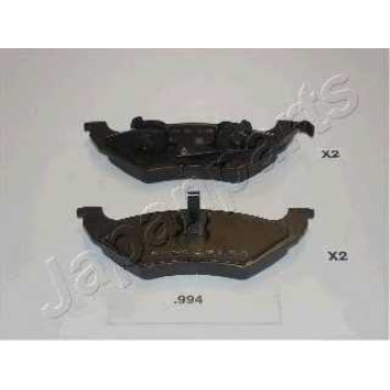 Колодки тормозные дисковые задний для CHRYSLER VOYAGER(GS) <b>JAPANPARTS PP-994AF</b>