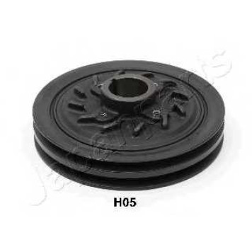 Ременный шкив коленвала JAPANPARTS PU-H05-1