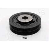 Ременный шкив коленвала JAPANPARTS PU-W03