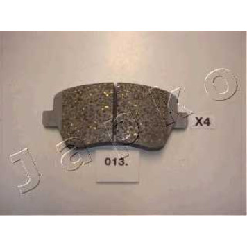 Колодки тормозные дисковые передний для NISSAN MICRA(K12), NOTE(E11), TIIDA(C11X,SC11X) <b>JAPKO 50013</b>