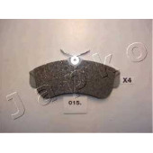 Колодки тормозные дисковые передний для NISSAN ALMERA(N16), PRIMERA(P10,P11,W10) <b>JAPKO 50015</b>