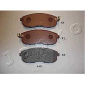 Колодки тормозные дисковые передний для NISSAN 200 SX(S13), CUBE(Z12), MAXIMA QX(A32), MAXIMA(A32,J30) <b>JAPKO 50143</b>