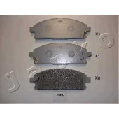 Колодки тормозные дисковые передний для INFINITI QX4 / NISSAN PATHFINDER(R50), X-TRAIL(T30) <b>JAPKO 50154</b>