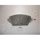 Колодки тормозные дисковые передний для HONDA ACCORD(CF,CG,CH,CK) / NISSAN ALMERA TINO(V10), PRIMERA(P12,WP12) <b>JAPKO 50176</b>