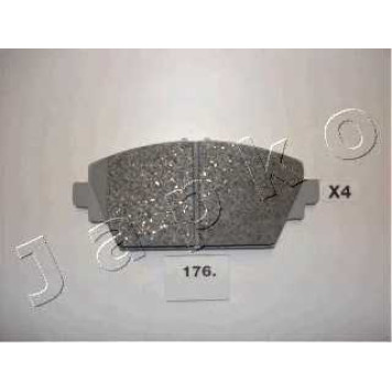 Колодки тормозные дисковые передний для HONDA ACCORD(CF,CG,CH,CK) / NISSAN ALMERA TINO(V10), PRIMERA(P12,WP12) <b>JAPKO 50176</b>