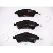 Колодки тормозные дисковые передний для TOYOTA AURIS(ADE15#, NDE15#, NRE15#, NZE18#, ZRE15#, ZRE18#, ZWE18#, ZZE15#), AVENSIS(ADT27, ZRT27), VERSO(#AUR2#, #ZGR2#) <b>JAPKO 50244</b>