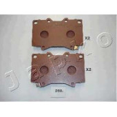Колодки тормозные дисковые передний для TOYOTA LAND CRUISER 100(FZJ1#,UZJ1#) <b>JAPKO 50268</b>