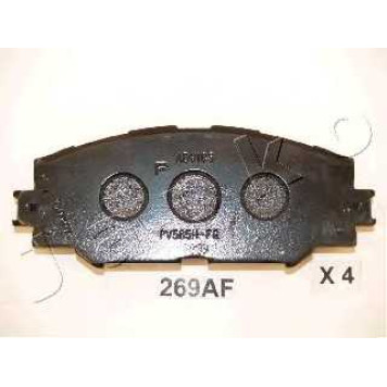 Колодки тормозные дисковые передний для SUBARU TREZIA / TOYOTA AURIS, COROLLA, RAV 4, URBAN CRUISER, VERSO S <b>JAPKO 50269</b>