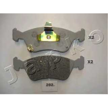 Колодки тормозные дисковые передний для TOYOTA AVENSIS(#T22#) <b>JAPKO 50282</b>