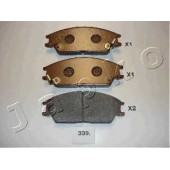 Колодки тормозные дисковые передний для HONDA ACCORD / HYUNDAI ACCENT, GETZ, LANTRA, PONY / EXCEL, PONY, S, STELLAR / MITSUBISHI GALANT <b>JAPKO 50339</b>