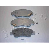 Колодки тормозные дисковые передний для HONDA CITY, CIVIC(EG,EH,EJ,EK,EM1,MA,MB), JAZZ(GD), LOGO(GA3) <b>JAPKO 50425</b>