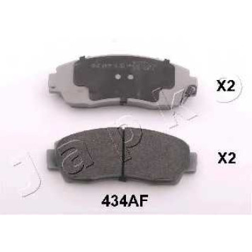 Колодки тормозные дисковые передний для HONDA CR(RE) <b>JAPKO 50434</b>
