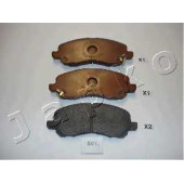 Колодки тормозные дисковые передний для MITSUBISHI ASX(GA#W#), GALANT(EA#), LANCER(CS#A, CS#W, CT0, CX#A, CY/Z#A), OUTLANDER(CW#W, GF#W, GG#W, ZJ) <b>JAPKO 50501</b>