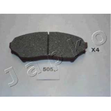 Колодки тормозные дисковые передний для MITSUBISHI PAJERO PININ(H6#W,H7#W) <b>JAPKO 50505</b>