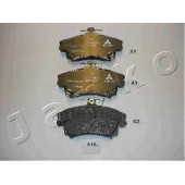 Колодки тормозные дисковые передний для MITSUBISHI CARISMA(DA#), COLT CZC(RG) <b>JAPKO 50516</b>
