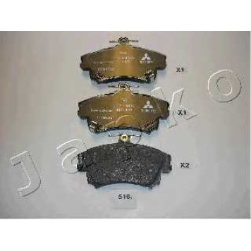 Колодки тормозные дисковые передний для MITSUBISHI CARISMA(DA#), COLT CZC(RG) <b>JAPKO 50516</b>