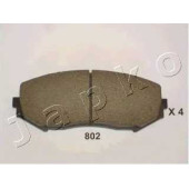 Колодки тормозные дисковые передний для SUZUKI GRAND VITARA(JT) <b>JAPKO 50802</b>