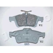 Колодки тормозные дисковые задний для MAZDA 3(BK,BL), 5(CW) / OPEL SIGNUM, VECTRA(31#) <b>JAPKO 51005</b>