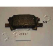 Колодки тормозные дисковые задний для LEXUS RX(GSU3#,MCU3#,MHU3#) <b>JAPKO 51211</b>