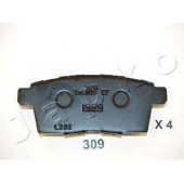 Колодки тормозные дисковые задний для MAZDA CX-7(ER) <b>JAPKO 51309</b>