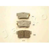 Колодки тормозные дисковые задний для FIAT SEDICI / HONDA ACCORD, CIVIC, CR, CR-Z, FR, INSIGHT, INTEGRA, LEGEND, PRELUDE, S2000, SHUTTLE, STREAM / SUZUKI KIZASHI, SWIFT, SX4 <b>JAPKO 51405</b>