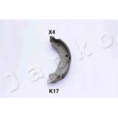 Комплект колодок стояночной тормозной системы JAPKO 55K17