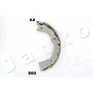 Комплект колодок стояночной тормозной системы JAPKO 55S02