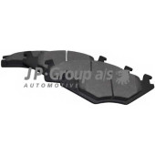 Колодки тормозные дисковые передний для VW GOLF(17,155,19E,1G1), JETTA(16,165,19E,1G2), PASSAT(32B), POLO(80,86C), SANTANA(32B), SCIROCCO(53B) <b>JP GROUP 1163600510</b>