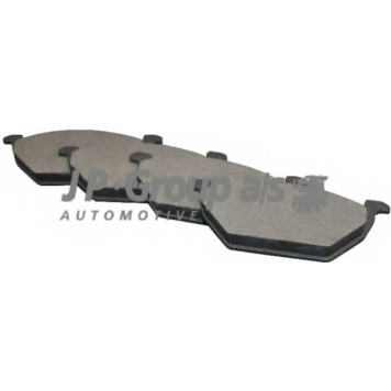 Колодки тормозные дисковые передний для AUDI A1, A3 / SKODA CITIGO, FABIA, OCTAVIA, RAPID, ROOMSTER / VW BORA, FOX, GOLF, NEW BEETLE, POLO, UP <b>JP GROUP 1163600910</b>