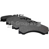 Колодки тормозные дисковые для MERCEDES SPRINTER(904), VARIO / VW LT(2,2DA,2DC,2DD,2DF,2DH) <b>JP GROUP 1163601610</b>