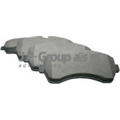 Колодки тормозные дисковые передний для MERCEDES SPRINTER(906) / VW CRAFTER(2E#,2F#) <b>JP GROUP 1163601810</b>