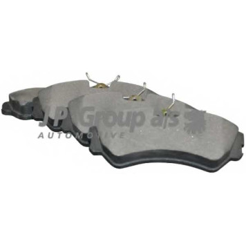 Колодки тормозные дисковые передний для VW TRANSPORTER(70XA, 70XB, 70XC, 70XD, 7DB, 7DK, 7DW) <b>JP GROUP 1163603310</b>