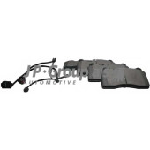Колодки тормозные дисковые передний для VW TOUAREG(7L6,7L7,7LA,7P5) <b>JP GROUP 1163606810</b>