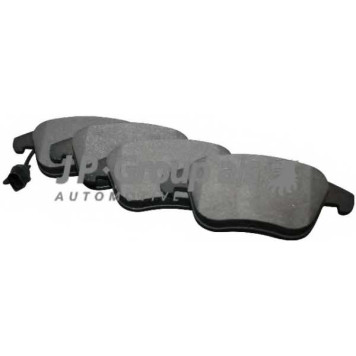 Колодки тормозные дисковые передний для AUDI A4(8K2,8K5,8KH,B8), A5(8F7,8T3,8TA), Q5(8R) <b>JP GROUP 1163607210</b>