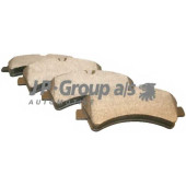 Колодки тормозные дисковые задний для MERCEDES SPRINTER(906) / VW CRAFTER(2E#,2F#) <b>JP GROUP 1163705710</b>