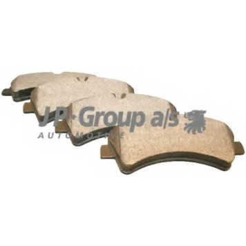 Колодки тормозные дисковые задний для MERCEDES SPRINTER(906) / VW CRAFTER(2E#,2F#) <b>JP GROUP 1163705710</b>