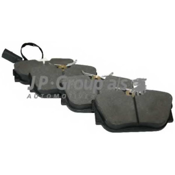Колодки тормозные дисковые задний для VW TRANSPORTER(70XA, 70XB, 70XC, 70XD, 7DB, 7DK, 7DW) <b>JP GROUP 1163706110</b>