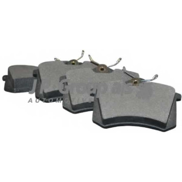 Колодки тормозные дисковые задний для AUDI A1, A2, A3, A4, A6, A8, ALLROAD, TT / CITROEN C2, C3, C4, C8, DS3, DS4, XSARA / FIAT ULYSSE / FORD GALAXY / LANCIA PHEDRA / PEUGEOT 1007, 2008, 207, 208, 307, 308, 807, PARTNER / SKODA FABIA, OCTAVIA, RAPID, ROOM