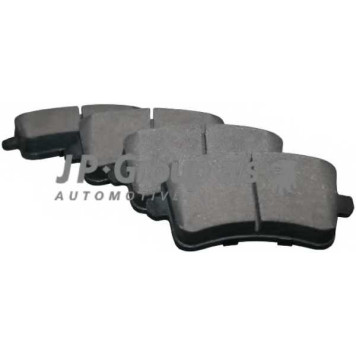 Колодки тормозные дисковые задний для AUDI A4(8K2,8K5,8KH,B8), A5(8F7,8T3,8TA), Q5(8R) <b>JP GROUP 1163706810</b>