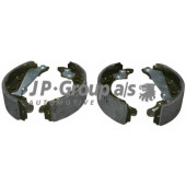 Комплект тормозных колодок задний для AUDI 80, 90, A2 / SKODA FABIA, FELICIA / VW CADDY, FOX, GOLF, LUPO, PASSAT, POLO, VENTO <b>JP GROUP 1163900210</b>