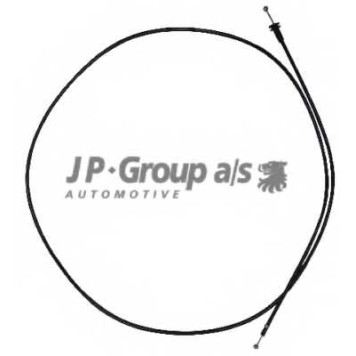 Тросик замка капота JP GROUP 1170701100